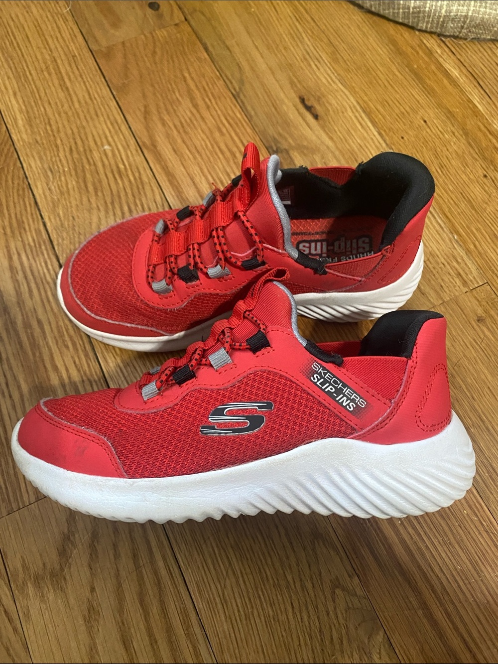 Skechers Kids Red Slip-ins Sneakers